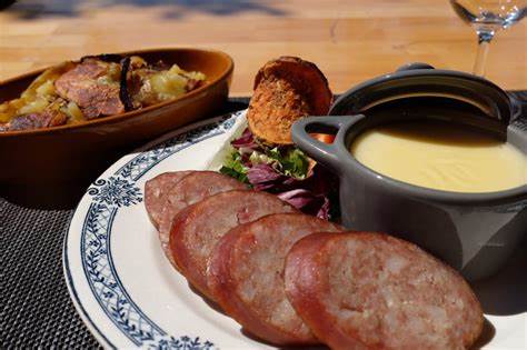 mariage Cancoillotte Saucisse de Morteau Pontarlier