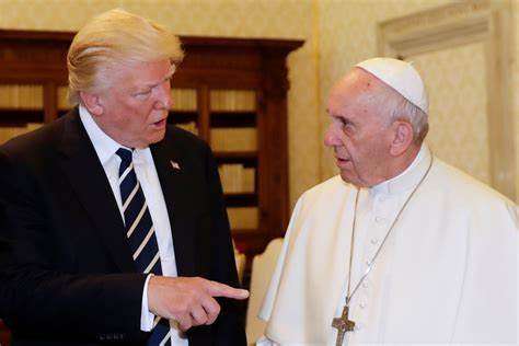 Trump et le Pape François au Vatican