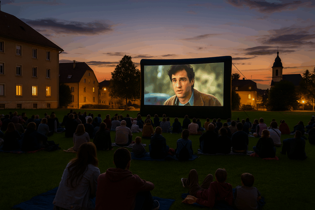 Cinéma en plein air à Pontarlier : Parloncap organise des séances gratuites, avec des contremarques à 3 € pour les jeunes. Une révolution locale.