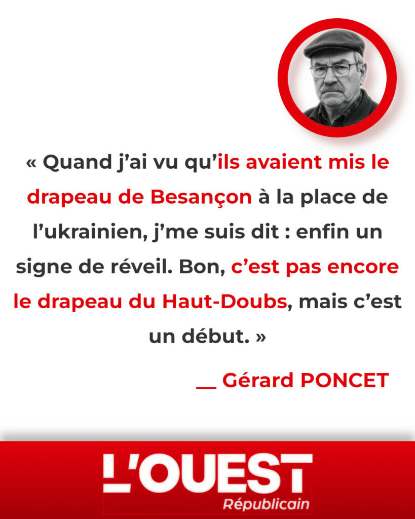 Chauvinisme quand le Doubs-du-Bas s’inspire un peu trop du Haut-Doubs, jusqu’à faire trembler les mâts 🇫🇷