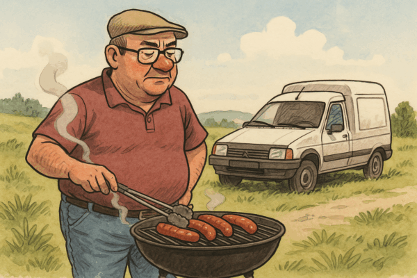 Illustration de l’article « 🥩 Barbecue : les braises s’enflamment dans le Haut-Doubs » publiée sur L’Ouest Républicain.