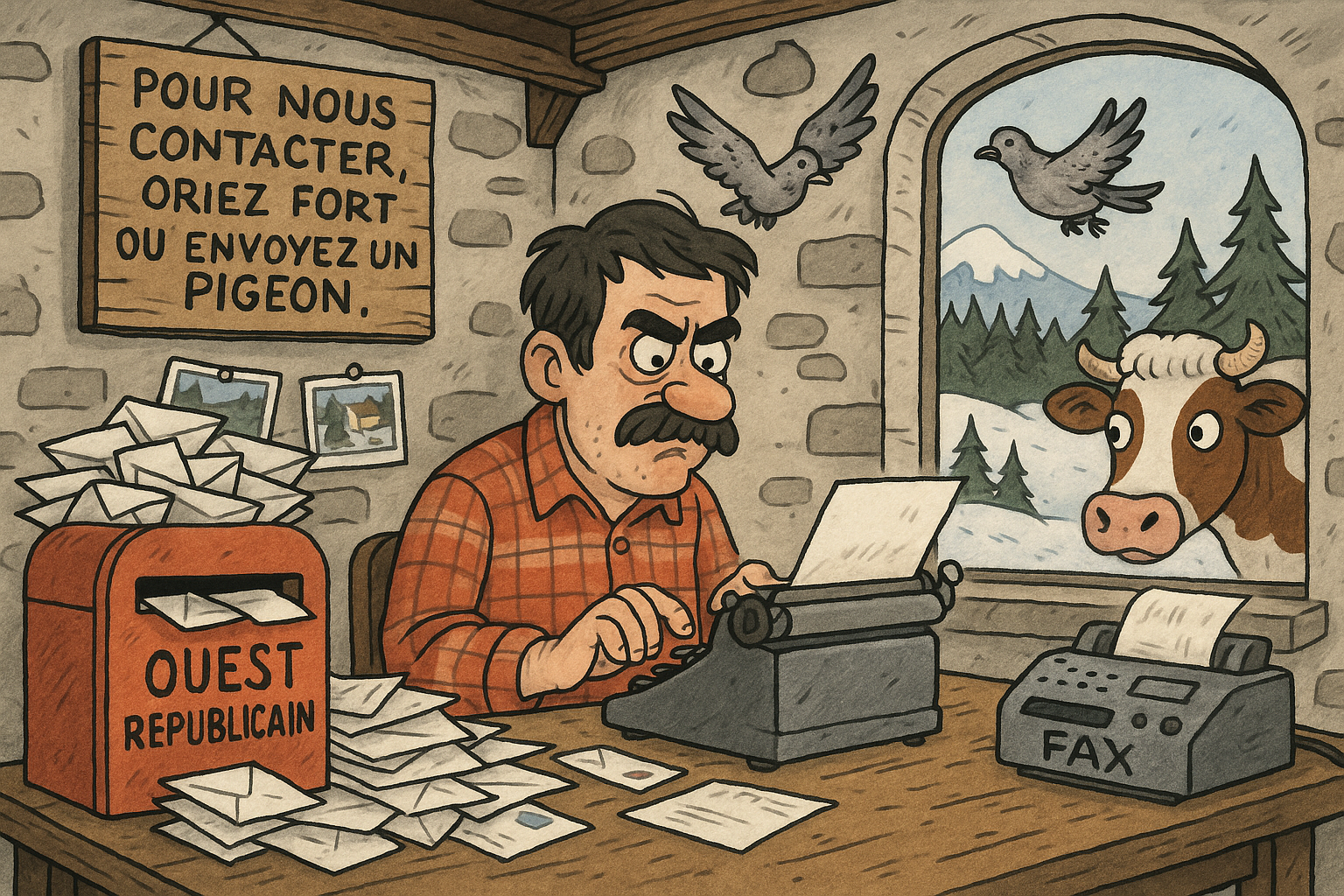 Illustration de lâarticle « Contactez la RĂ©daction de l'Ouest RĂ©publicain » publiĂ©e sur LâOuest RĂ©publicain.
