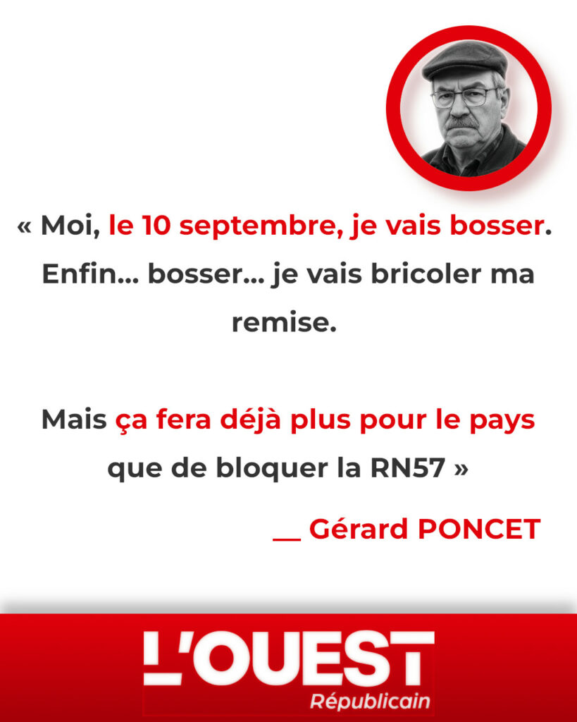 Bloquons tout ? Demander plus de justice sociale en arrêtant la production, c’est comme vider son verre pour avoir plus de vin. Gérard Poncet n’est pas convaincu.