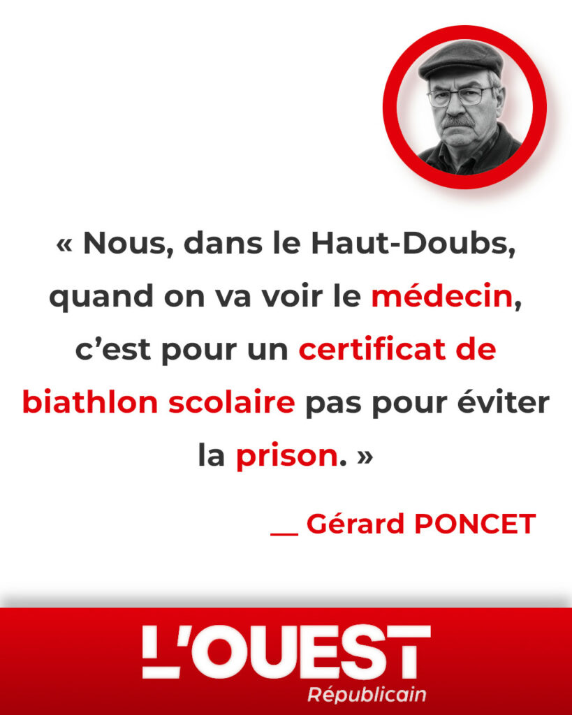 Sarkozy condamné à la prison, Balkany libéré par son médecin : dans le Haut-Doubs, on observe cette justice contrastée avec un œil bien ironique.