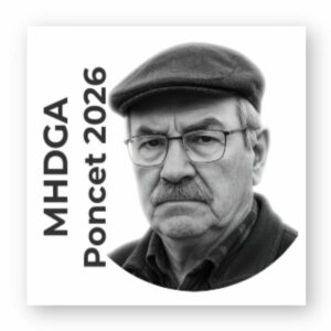 Autocollant carré Gérard Poncet 2026