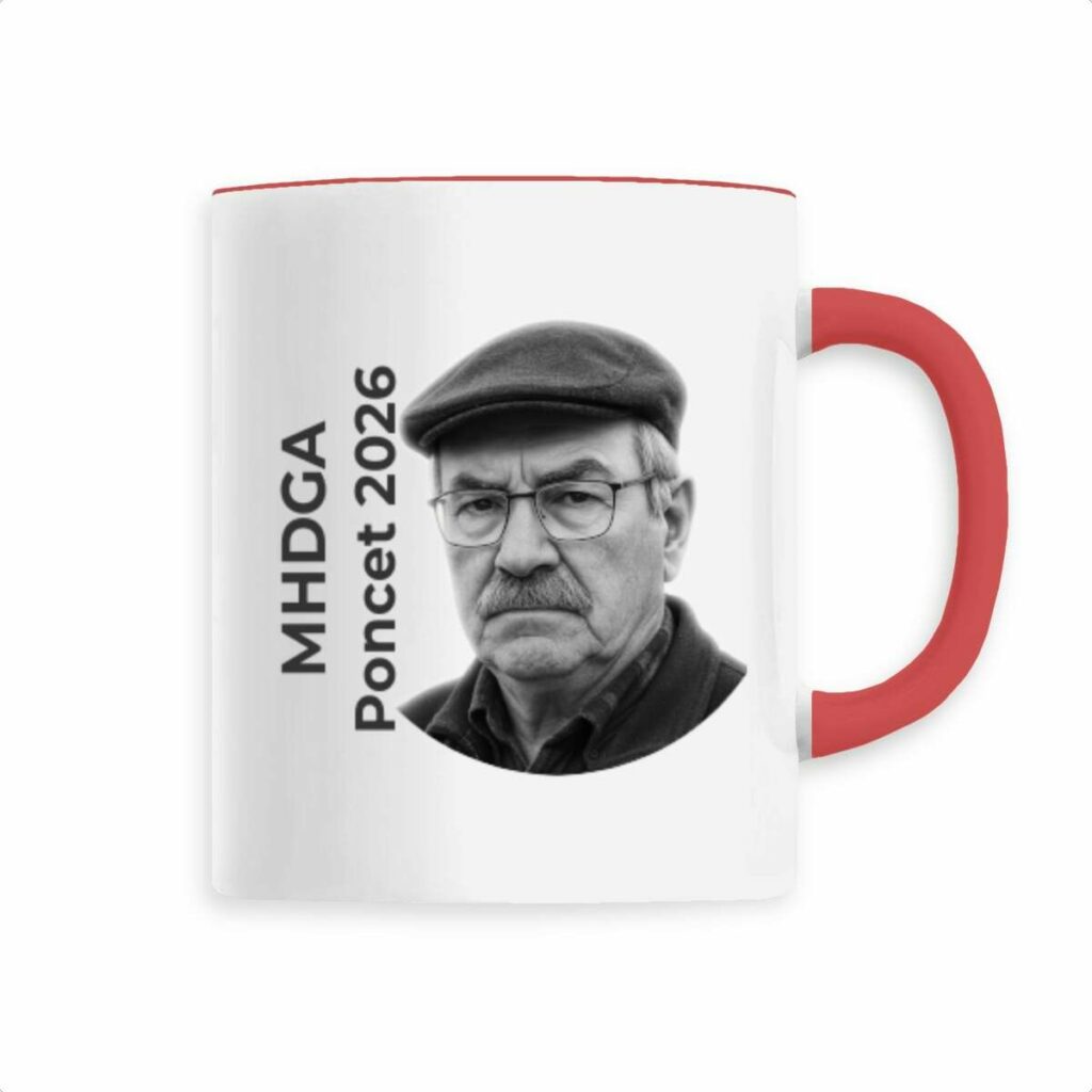 Mug céramique Gérard Poncet 2026