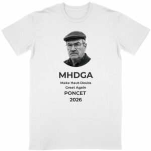 T-shirt Unisexe Classique Gérard Poncet 2026