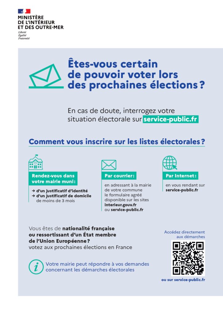 Inscription sur les listes électorales : dates limites, procuration et bureau de vote pour les municipales 2026. Après, il restera toujours la râlerie.