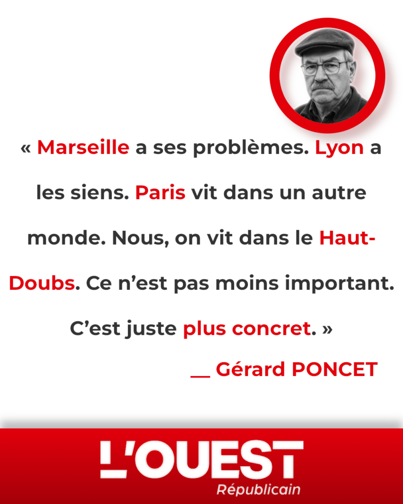 Municipales 2026 à Pontarlier : Gérard Poncet, candidat du MHDGA, oppose le terrain aux promesses des grandes villes pour les élections municipales.