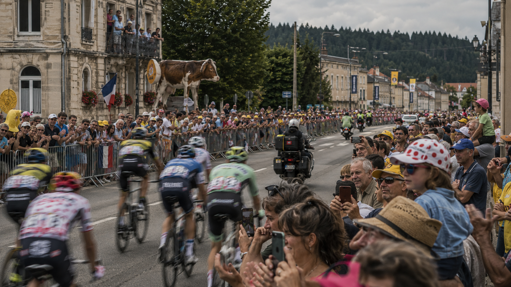 Illustration de lâarticle « đŽ Tour de France » publiĂ©e sur LâOuest RĂ©publicain.