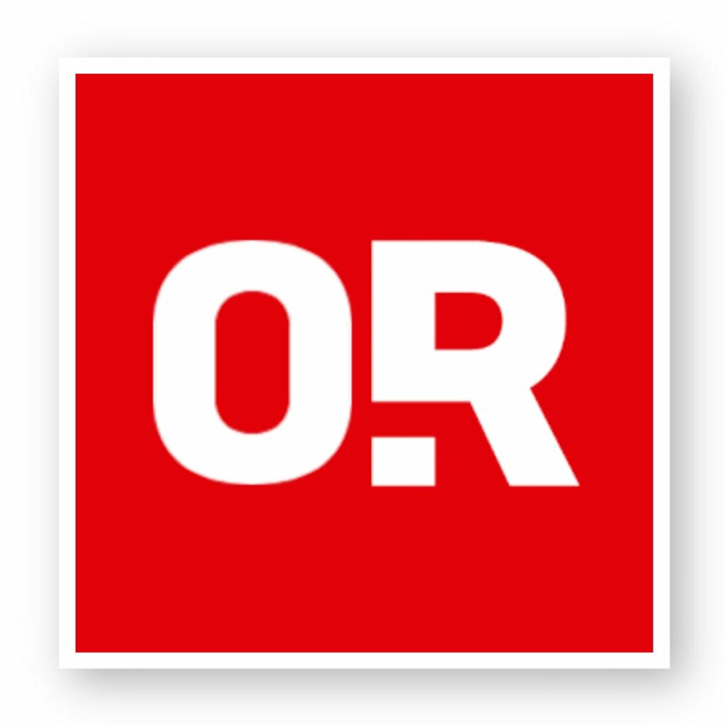 Autocollant OR Rond