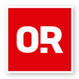 Autocollant OR Rond