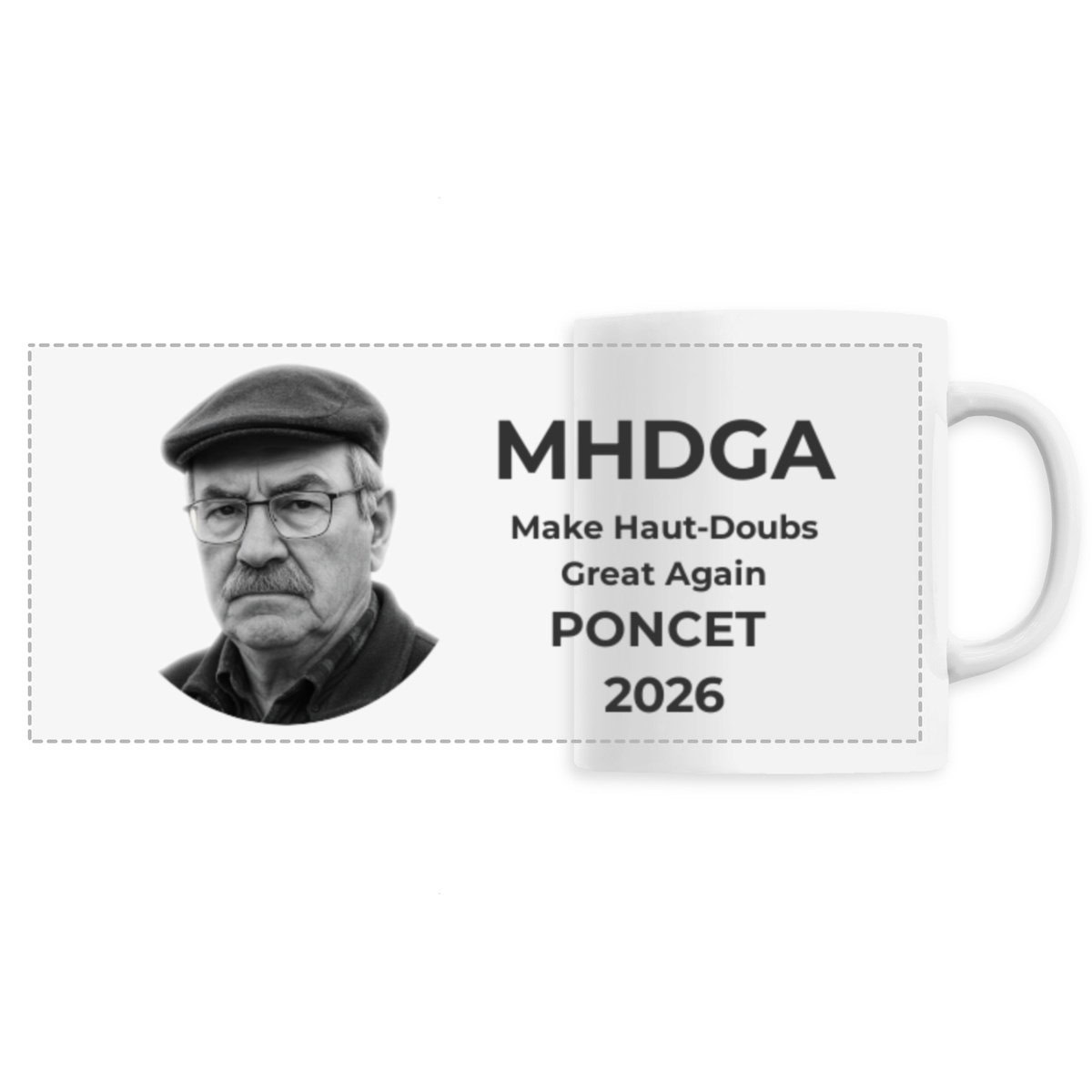 Mug céramique panoramique Poncet 2026