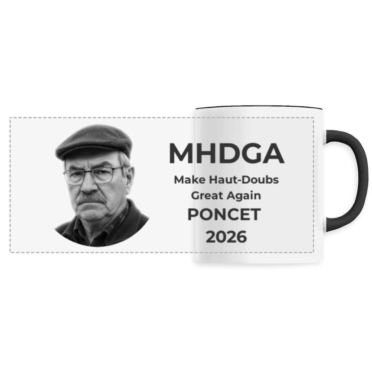 Mug céramique panoramique Poncet 2026