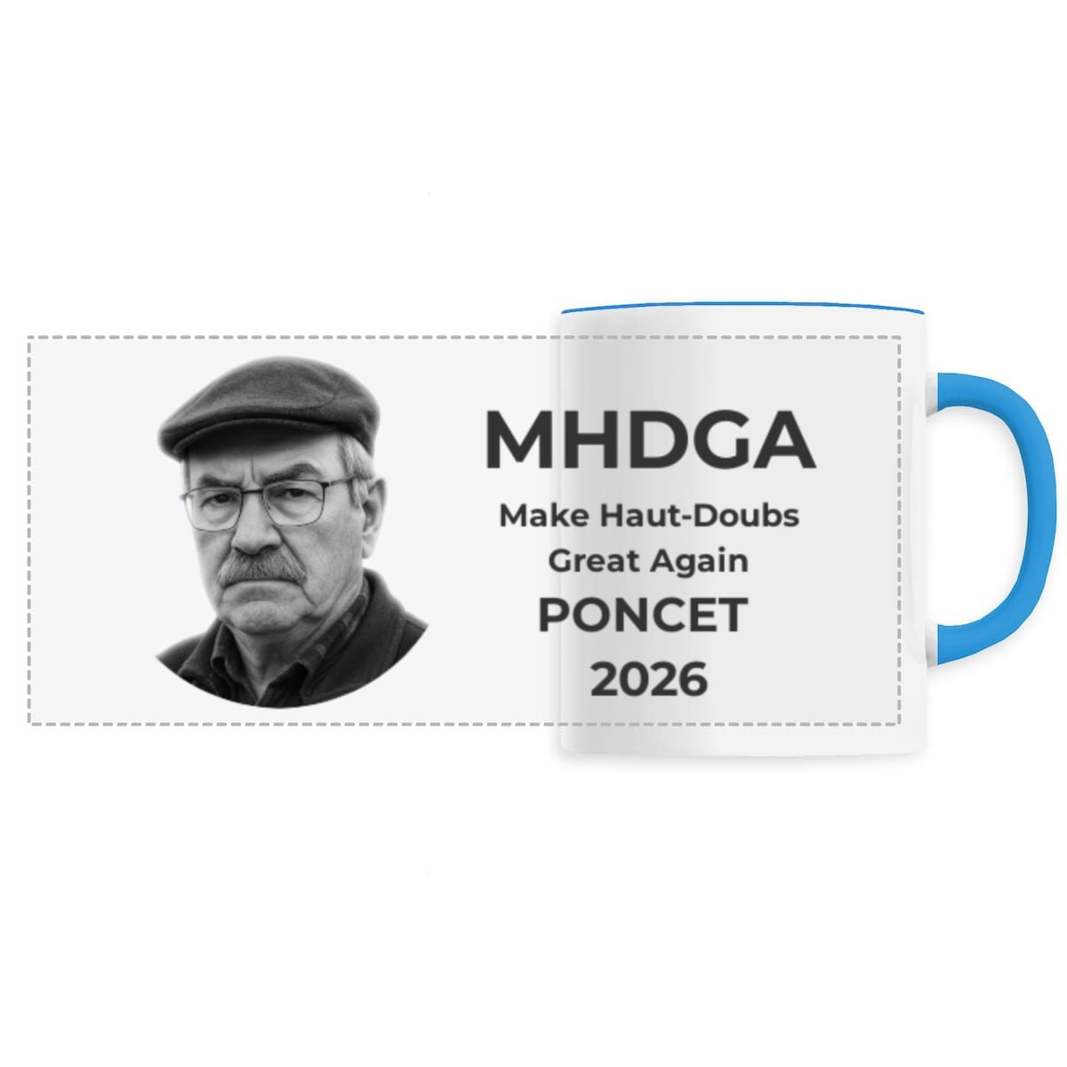 Mug céramique panoramique Poncet 2026