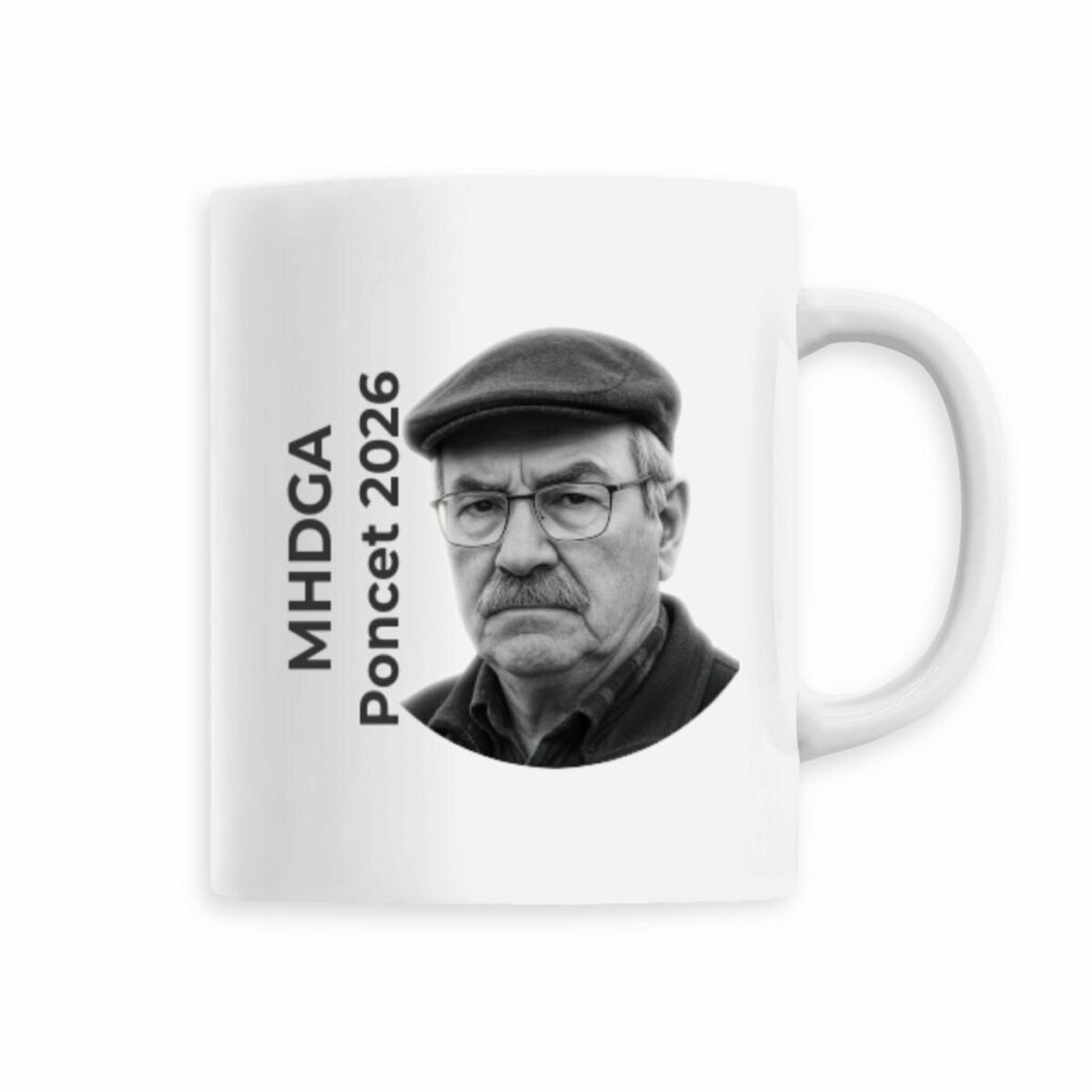 Mug céramique Gérard Poncet 2026