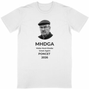 T-shirt Unisexe Classique Gérard Poncet 2026