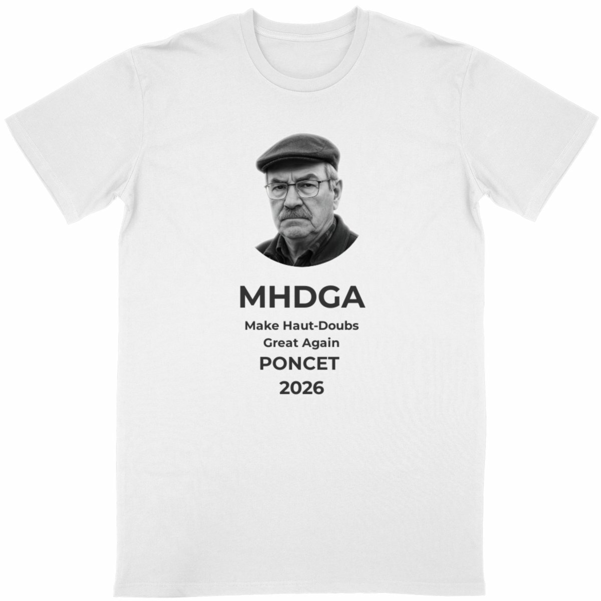 T-shirt Unisexe Classique Gérard Poncet 2026