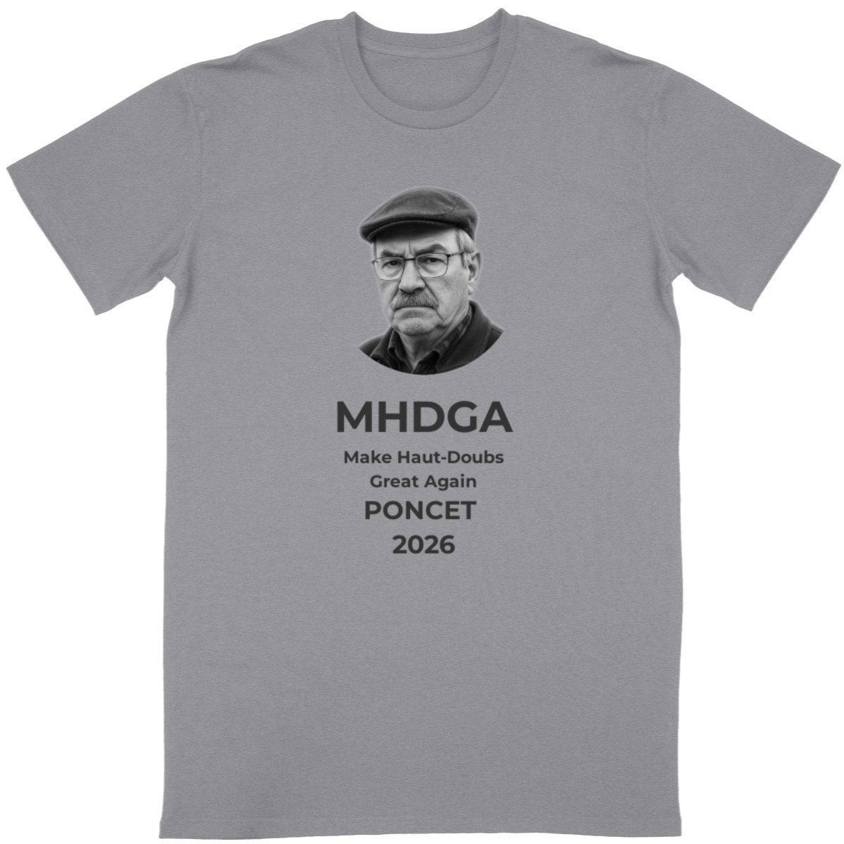T-shirt Unisexe Classique Gérard Poncet 2026