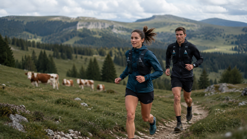 Illustration de l’article « 🏃 Strava : les Parisiens 4.0 viennent désormais chercher des records dans le Haut-Doubs, au grand désespoir des vaches » publiée sur L’Ouest Républicain.
