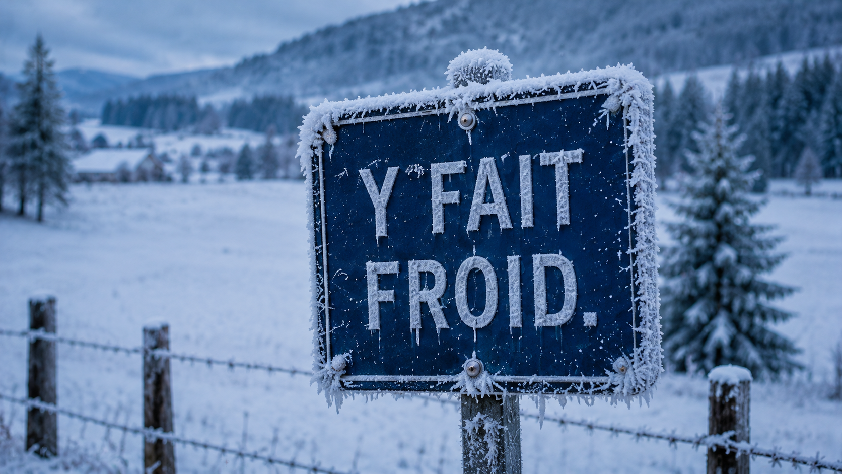 Illustration de lâarticle « đĄïž Y fait froid » publiĂ©e sur LâOuest RĂ©publicain.