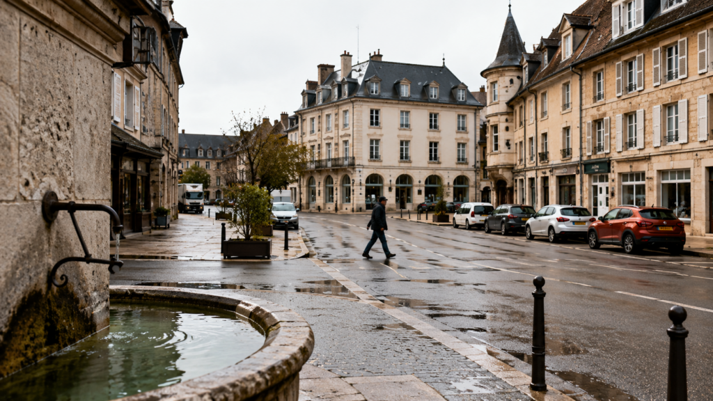 Pontarlier : capitale narrative du Haut-Doubs, point de passage obligé entre Pont, météo, bouchons, Gégé Poncet et mauvaise foi locale.