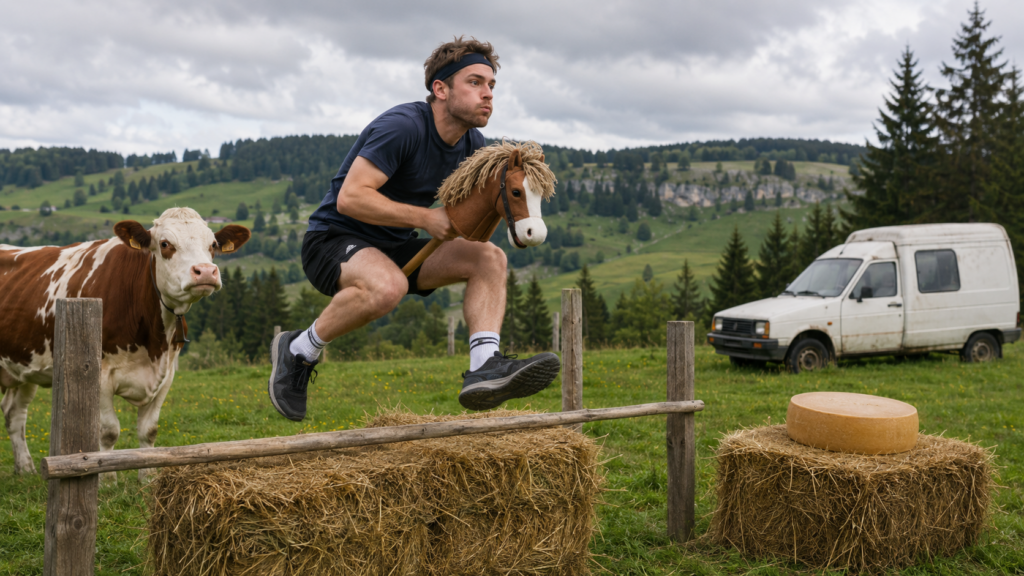 Illustration de l’article « 🐴 Hobby horse : dans le Haut-Doubs, on prépare déjà le hobby C15 » publiée sur L’Ouest Républicain.