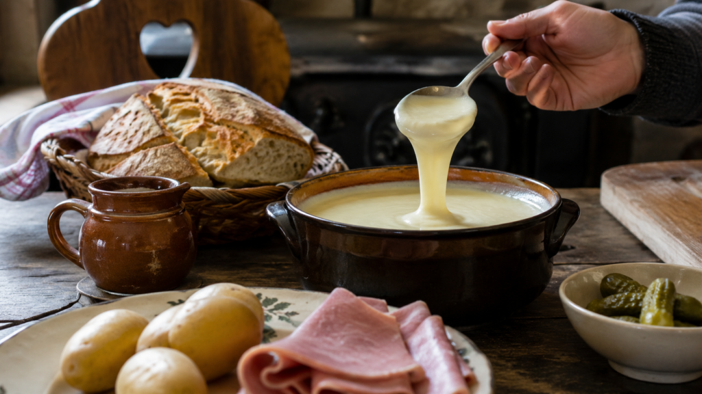 Cancoillotte : spécialité comtoise fondante, populaire et dangereusement sous-estimée par ceux qui croient encore comprendre le fromage.