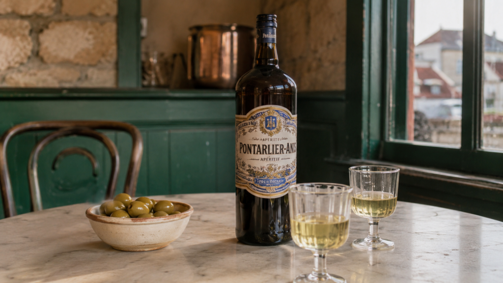 Pontarlier-Anis : boisson locale, fierté pontissalienne et preuve liquide qu’il ne faut surtout pas dire pastis.