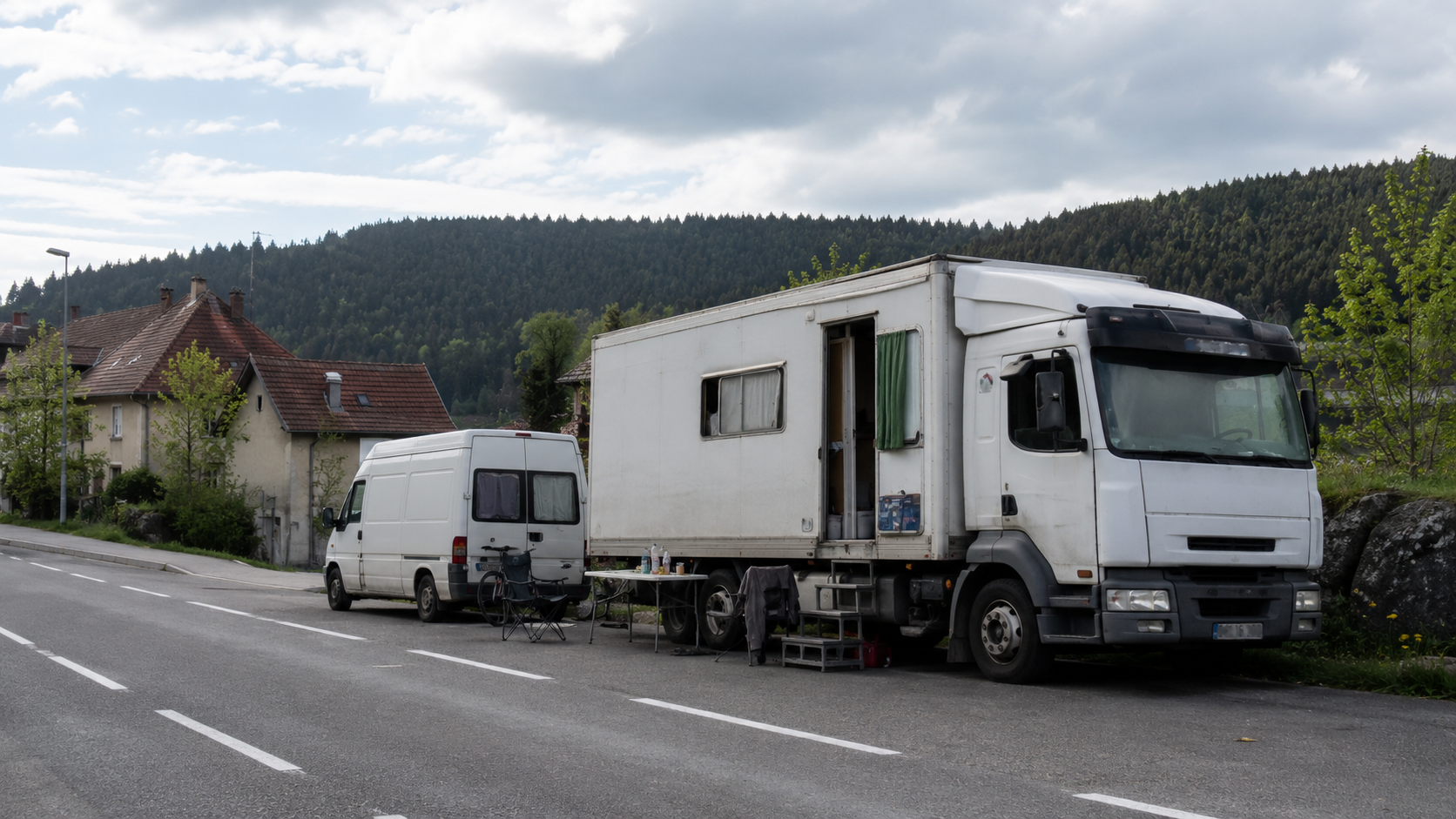 Illustration de lâarticle « đ Camions » publiĂ©e sur LâOuest RĂ©publicain.