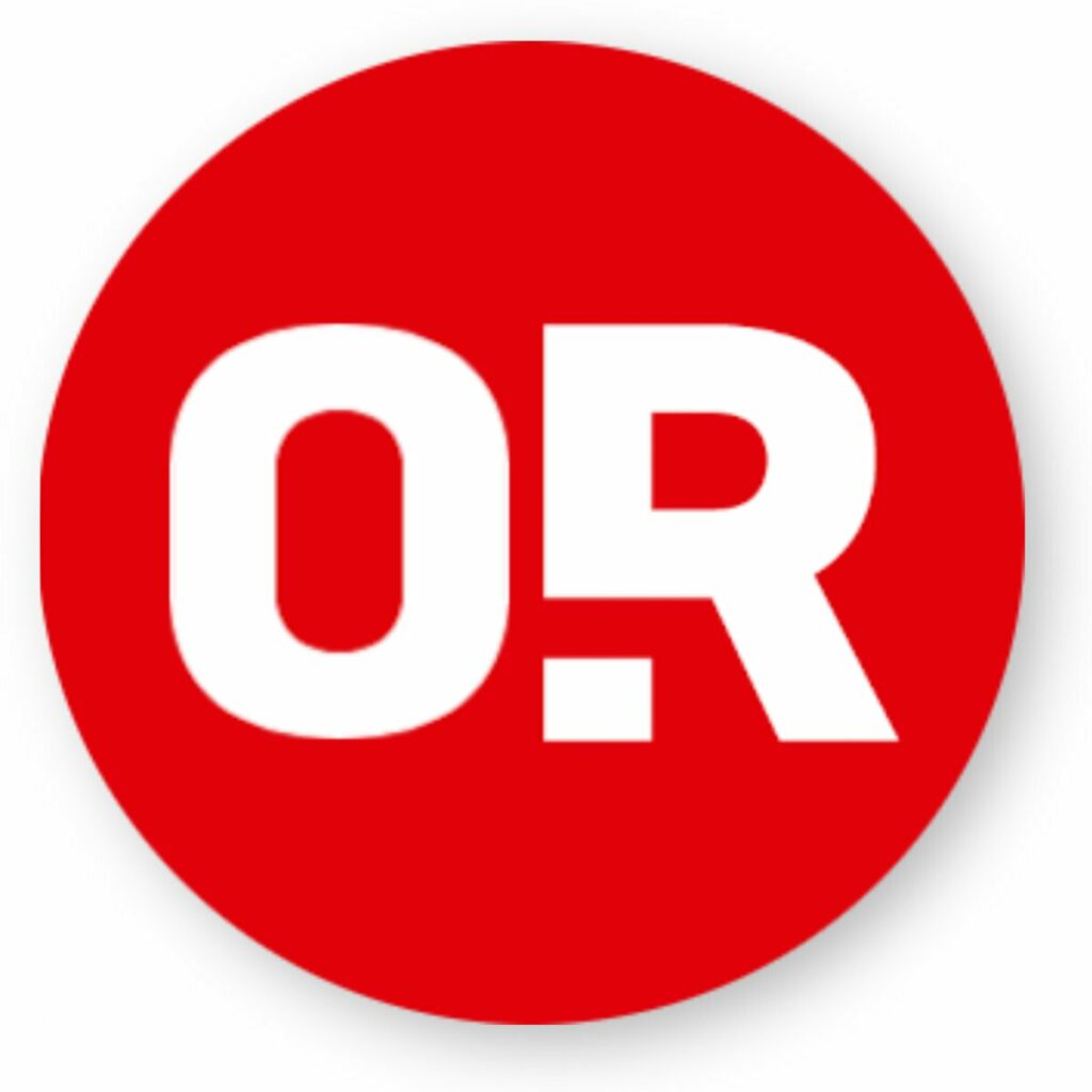 Autocollant OR Rond