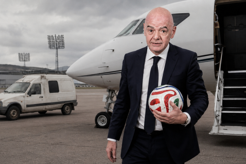 Bilan carbone très sportif pour Infantino : pendant que la FIFA Coupe du Monde 2026 vole de stade en stade, le Haut-Doubs propose le C15.