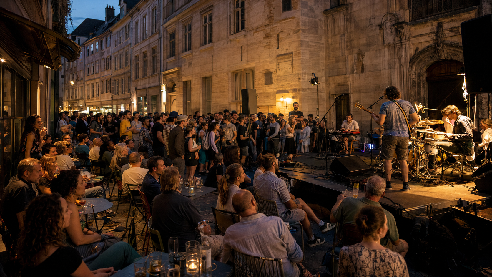 Besançon fête la musique ce dimanche, et L’Ouest Républicain descend dans le Doubs-Du-Bas pour observer la Boucle transformée en grand bazar sonore.