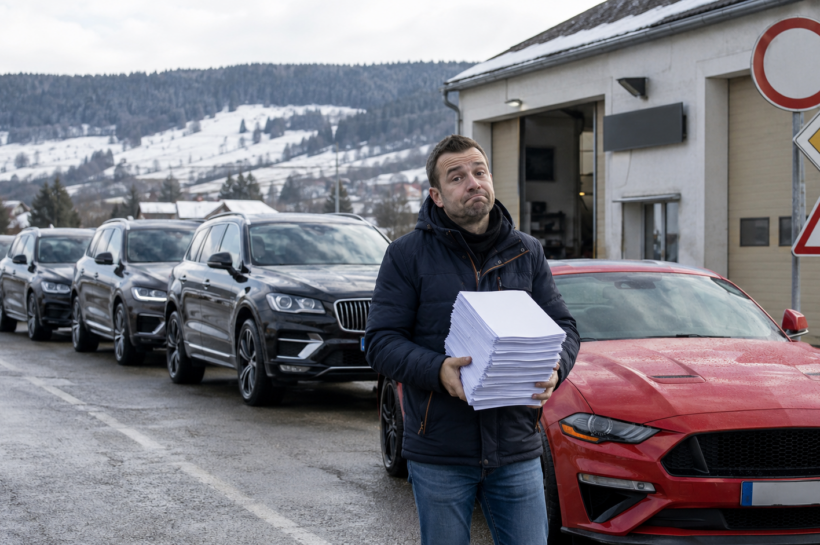 Malus Mustang : dans le Haut-Doubs, SUV allemands, frontaliers et fiscalité automobile transforment la route en dossier.