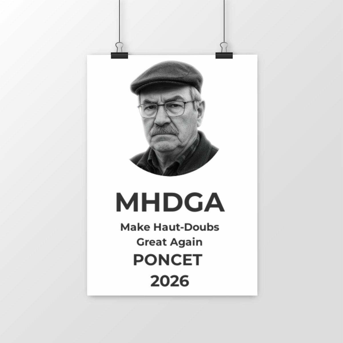 Poster vertical Gérard Poncet 2026