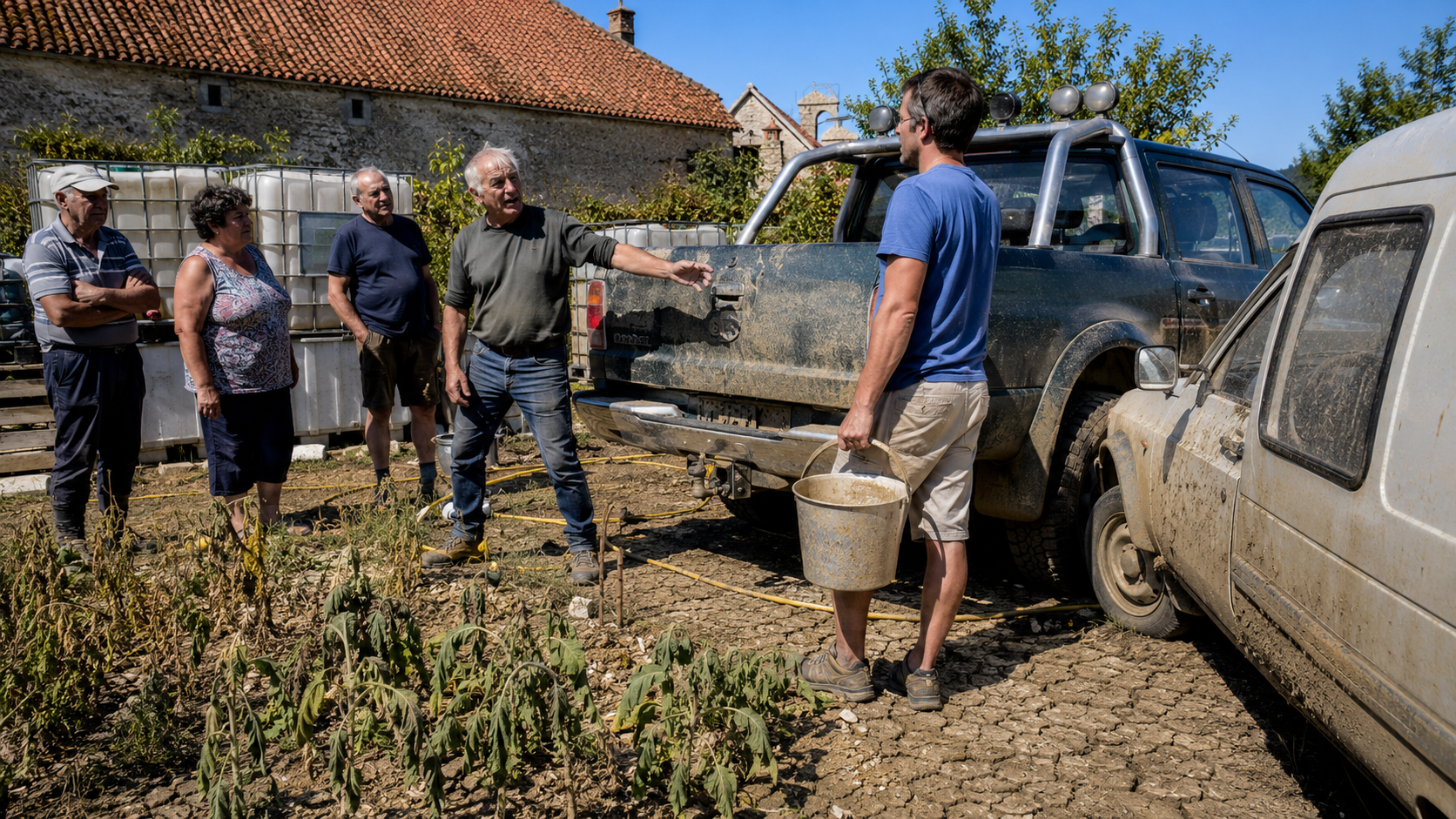 Sécheresse : dans le Haut-Doubs, l’interdiction de laver les voitures transforme les citernes privées en doctrine nationale.