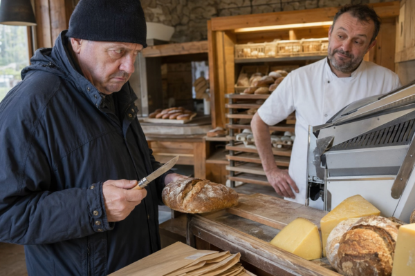 Pain tranché, Opinel, boulangerie, Haut-Doubs et Comté : l’affaire des centimes réveille le couteau local.