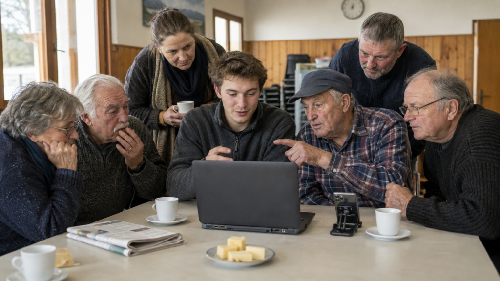 Recherche en ligne, intelligence artificielle, petites communes et images IA : la fracture d’usage s’invite jusque dans le Haut-Doubs.