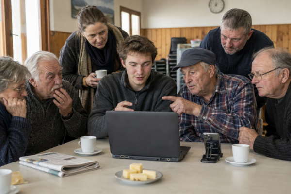 Recherche en ligne, intelligence artificielle, petites communes et images IA : la fracture d’usage s’invite jusque dans le Haut-Doubs.