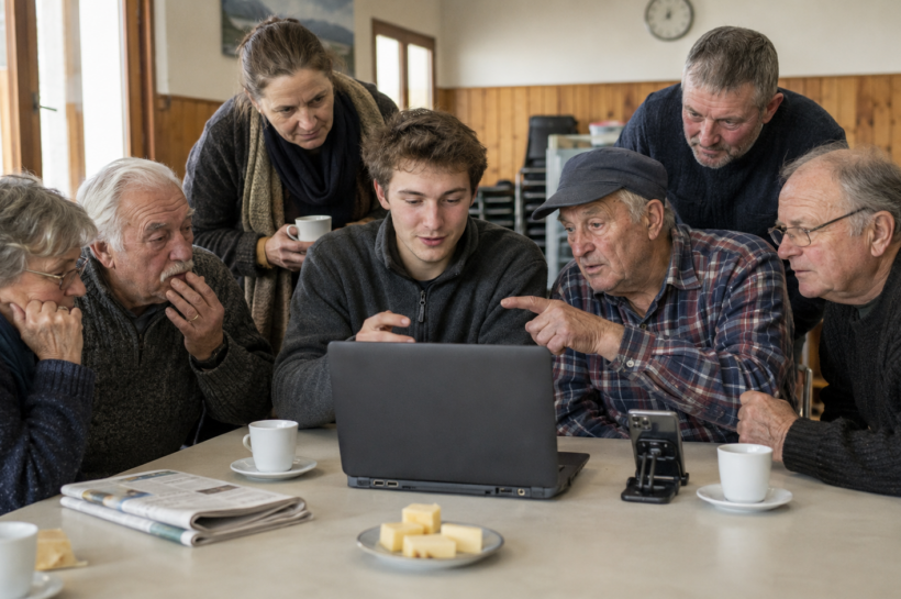 Recherche en ligne, intelligence artificielle, petites communes et images IA : la fracture d’usage s’invite jusque dans le Haut-Doubs.