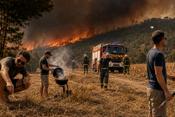 Incendies en France : les autorités misent sur la responsabilité collective. Le fameux civisme de chacun. Autant dire qu’on est mal barrés.