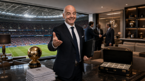 La FIFA vend la Coupe du monde : Gianni Infantino veut ouvrir une filiale valorisée 20 milliards de dollars aux investisseurs privés.