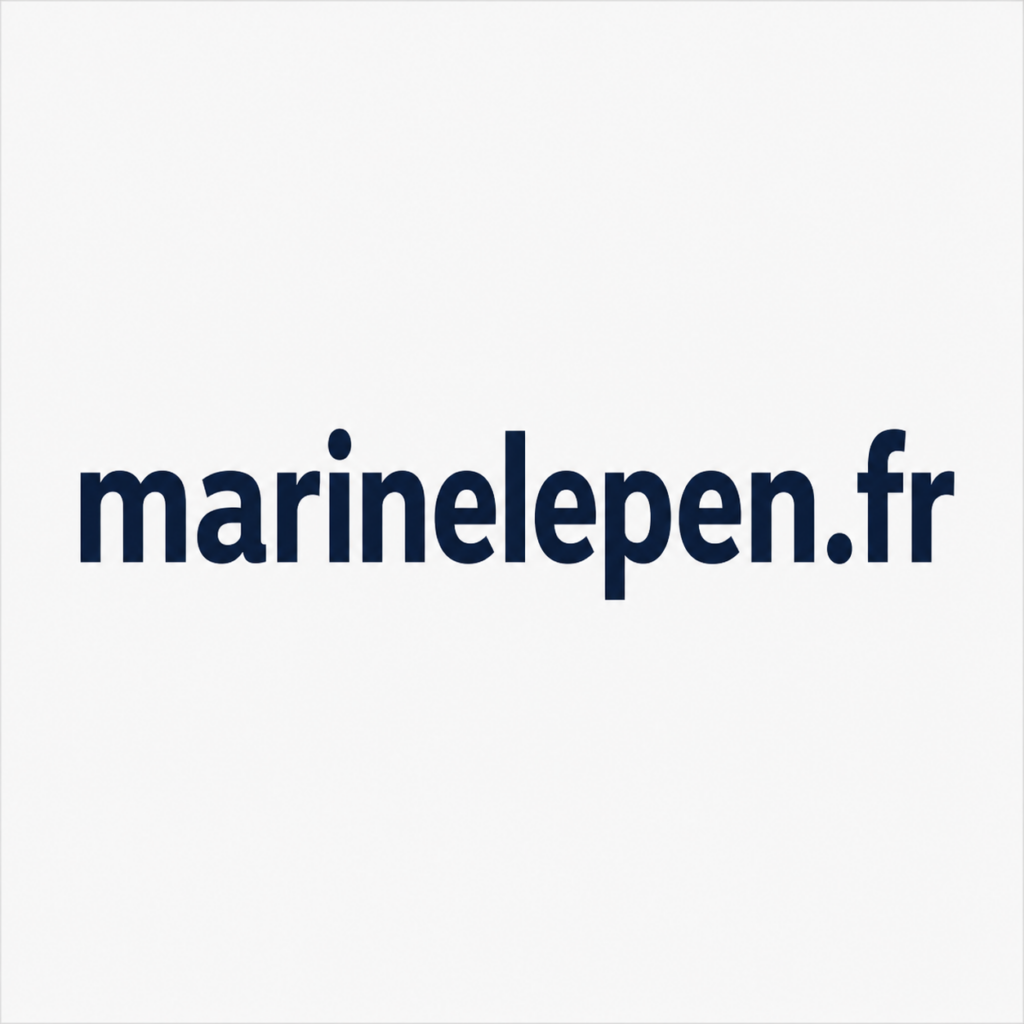 Le RN veut récupérer marinelepen.fr, oublié en 2021 et désormais proposé à 25 000 € HT après de très mystérieux « investissements ».