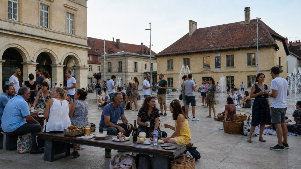 Apéros piétons à Pontarlier : les 20 et 27 août puis le 9 septembre, la mobilité douce passe à l’apéro tiré du sac.