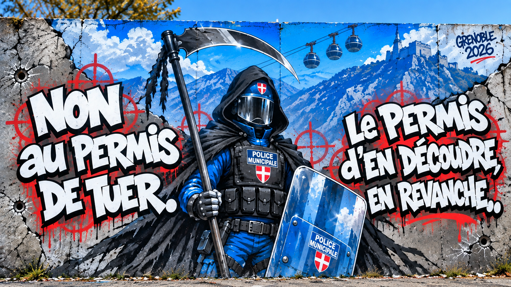Grenoble cinq policiers municipaux portent plainte après des heurts avec des élus LFI. Allan Brunon dénonce de son côté des violences policières.