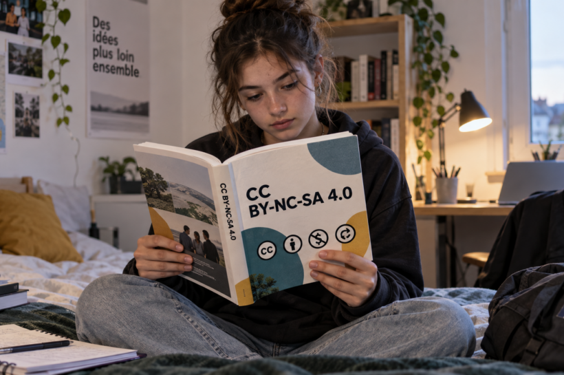 Illustration liée à 🌳 Manuels scolaires libres : le partage ne tue pas le livre, il menace la rente