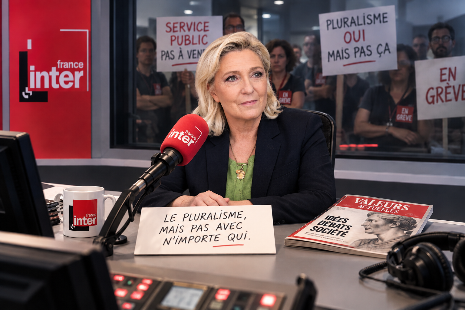 Marine Le Pen affirme que l’argent public ne doit pas servir un camp politique. Deux mois plus tôt, elle était condamnée pour détournement de fonds publics