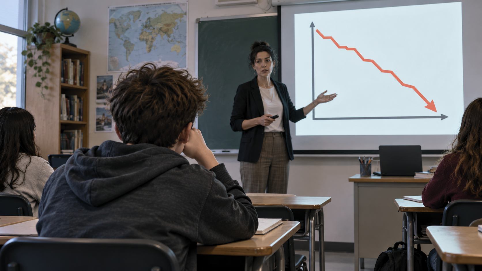 PISA 2025 : la France baisse encore en maths et en lecture, mais reste dans la moyenne grĂące au recul gĂ©nĂ©ral de lâOCDE