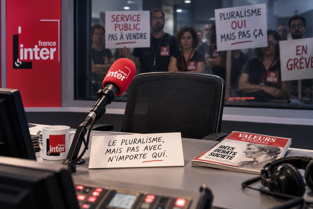 France Inter affronte une grève contre l'arrivée de Charles Sapin. Deux ans après Meurice, la défense du pluralisme semble avoir changé de sens.