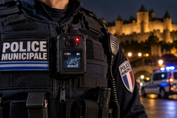 La police municipale de Carcassone cherche un tuto pour caméra piéton. Six heures d’enregistrement plus tard, le problème était derrière l’objectif.